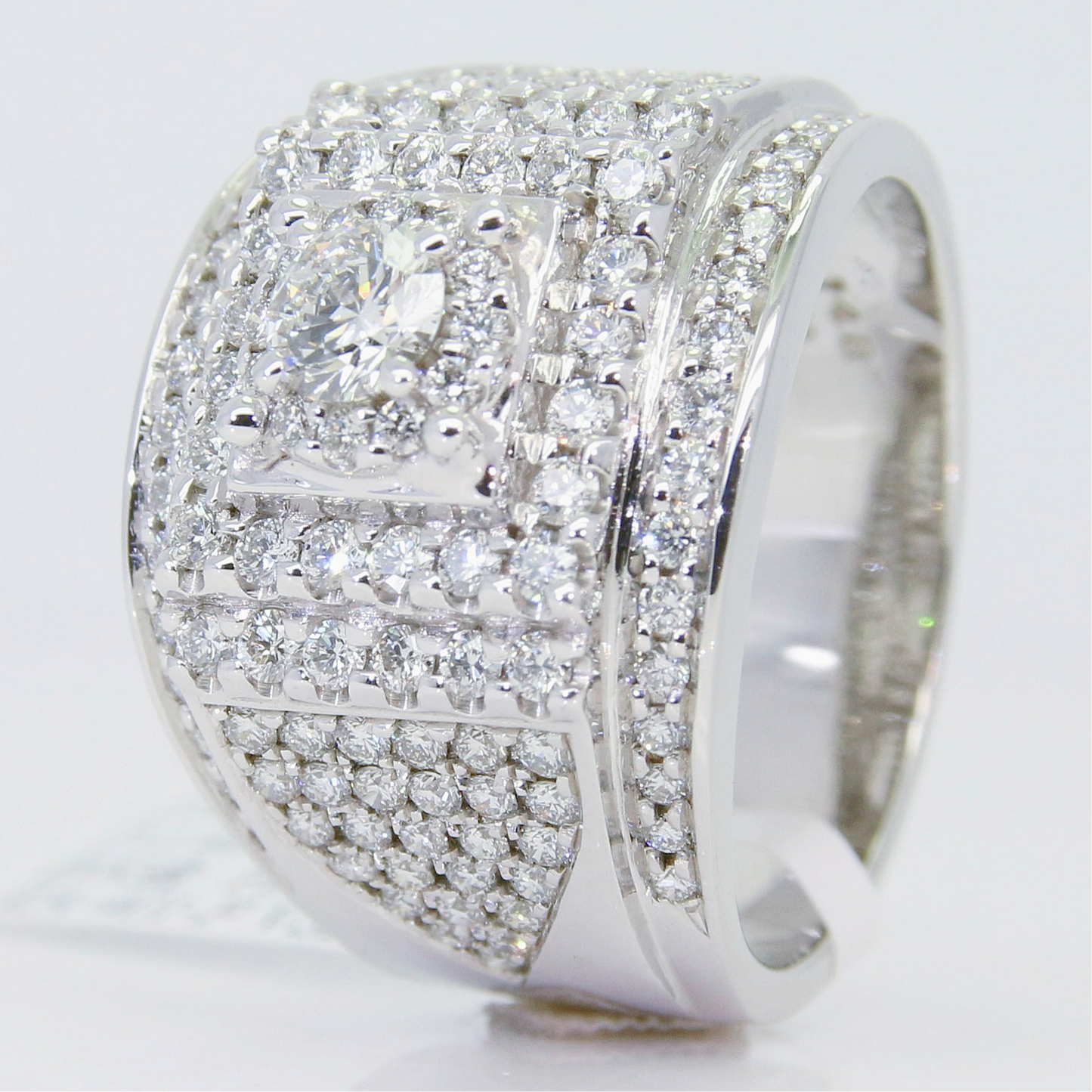 30分 鑽石男戒 GIA 組合鑽空台 DM00690