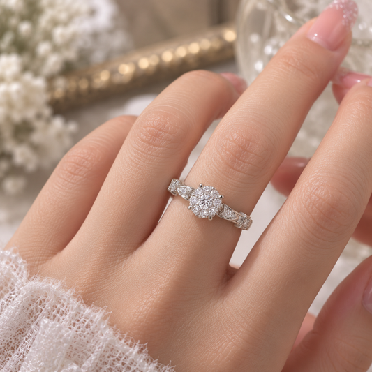 Promise 誓約 鑽戒 1克拉 DG01155