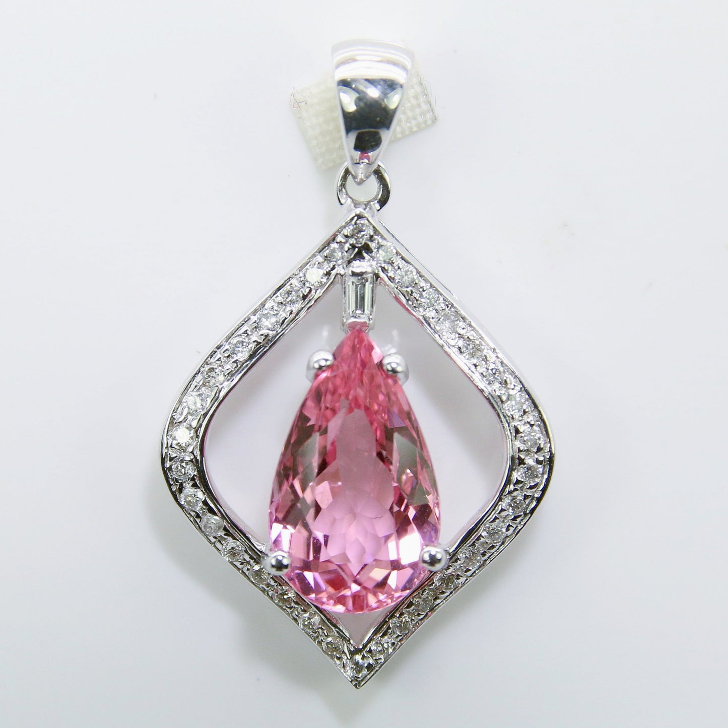 碧璽墜子 粉 3克拉 KD00021