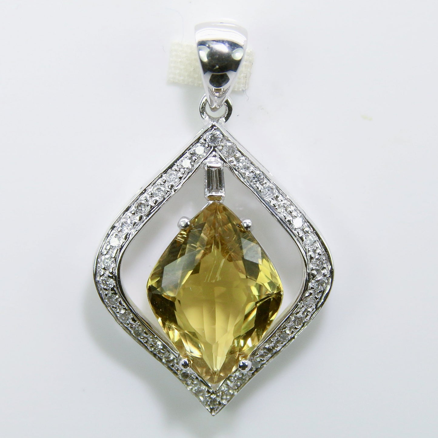 碧璽墜子 黃 3克拉 KD00020