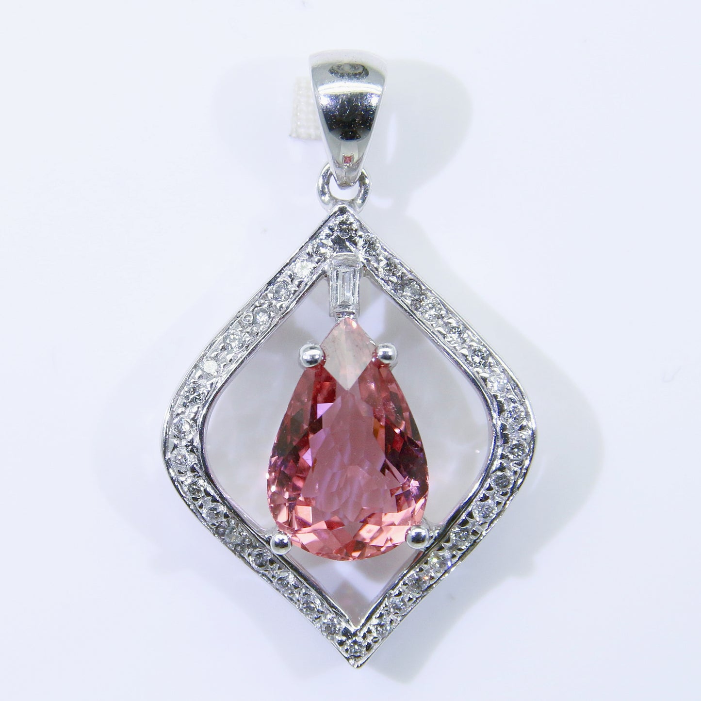 碧璽墜子 粉 3克拉 KD00019