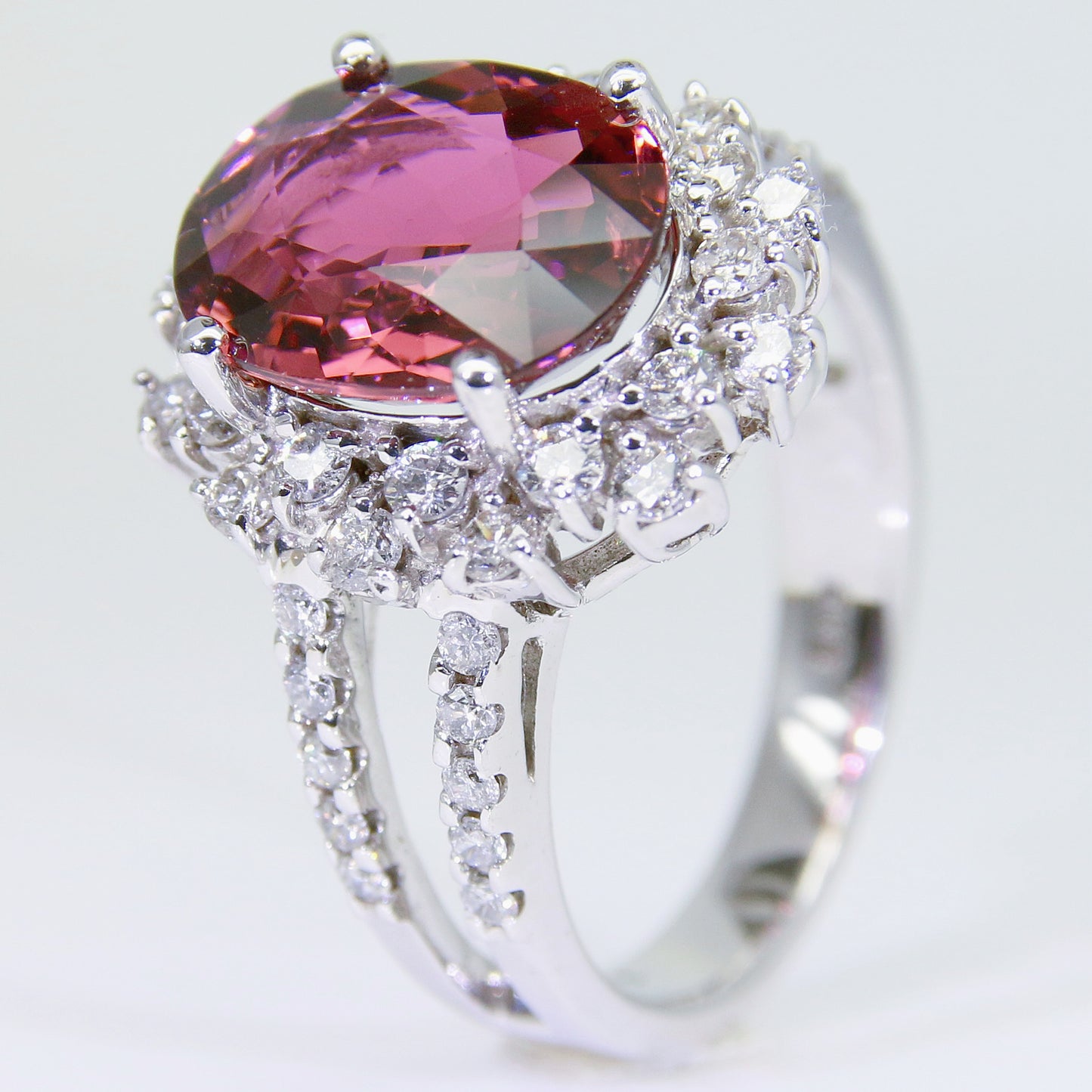 碧璽戒指 橙紅 3克拉 KG00022