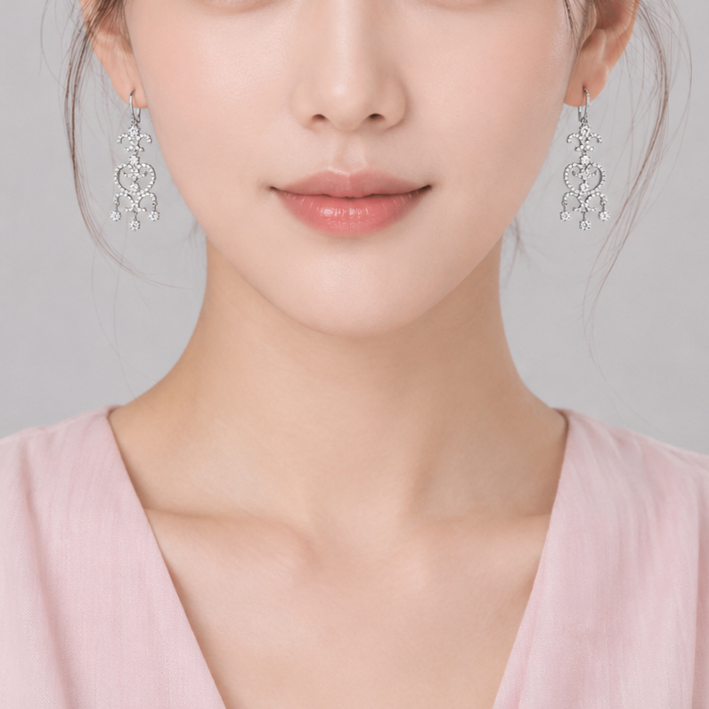 Fleuria 璽羽 鑽石耳環 DE00052