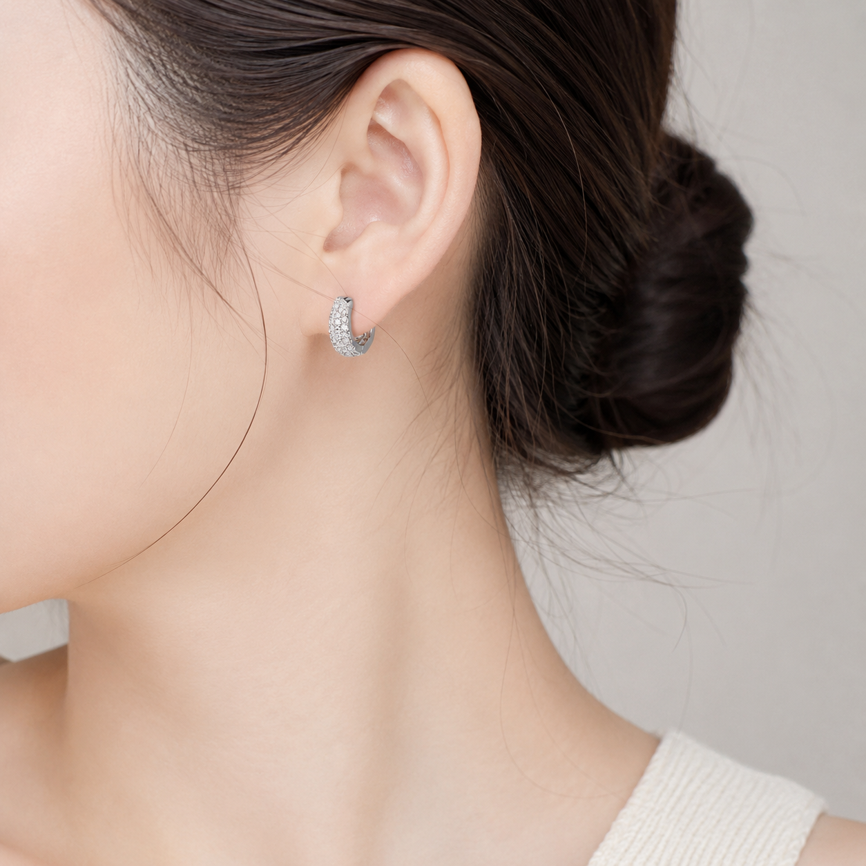 Luxelle 晶璨 鑽石耳環 DE00006