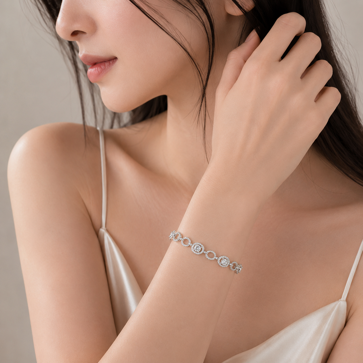 鑽石手鍊 D200036