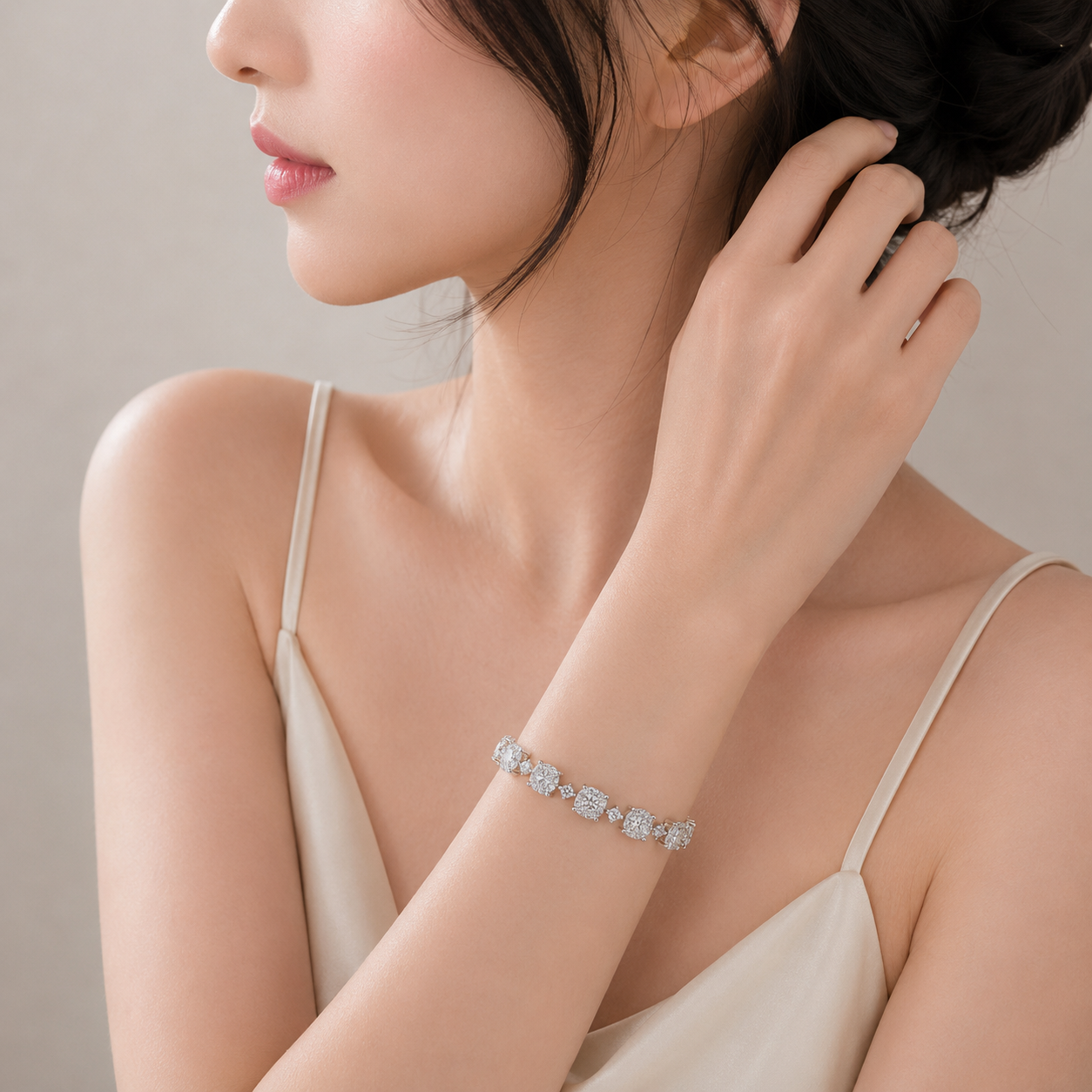 鑽石手鍊 D200154