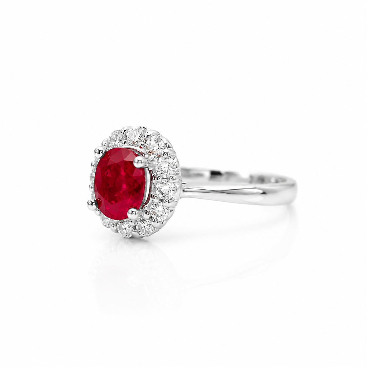紅寶石女戒 緬甸 鴿血紅 0.95克拉 RG00210