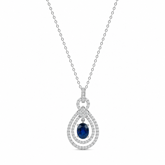 Eterna Tear 永恆之淚 藍寶石 錫蘭 皇家藍 2克拉 SD00209