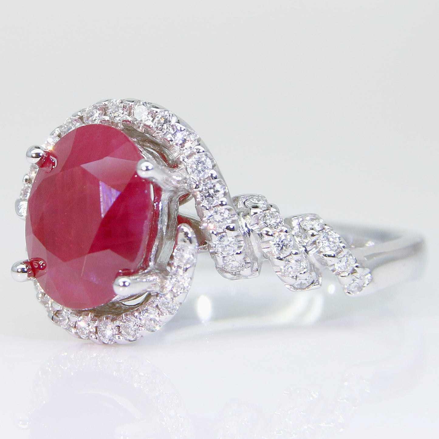 紅寶石女戒 緬甸 2克拉 RG00243