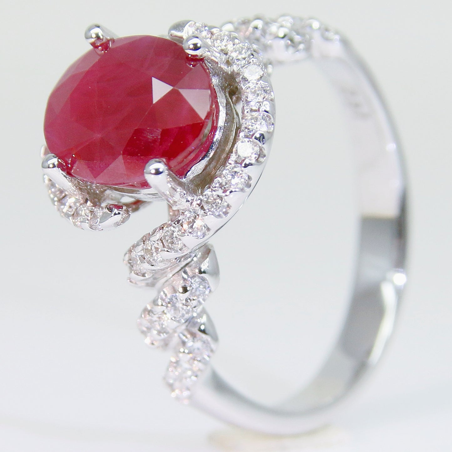 紅寶石女戒 緬甸 2克拉 RG00243