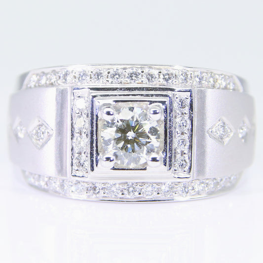 鑽石男戒 50分 DM00538