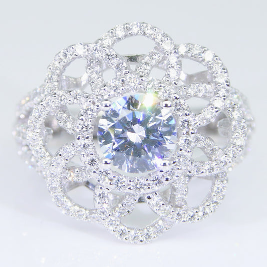 鑽石女戒 空台 DG01629