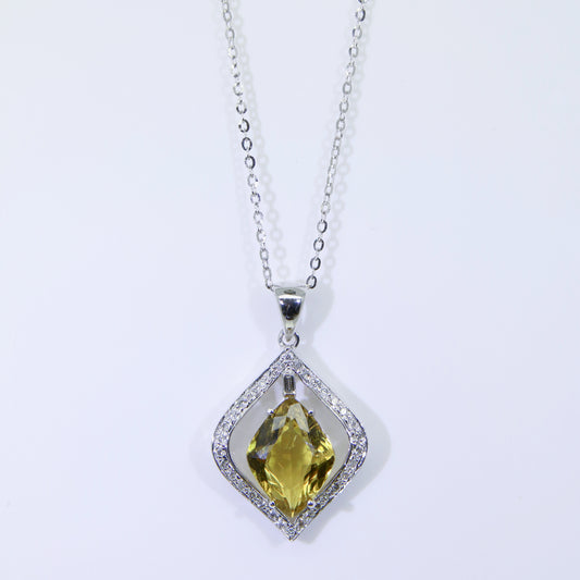 碧璽墜子 黃 3克拉 KD00020