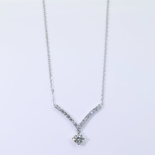 鑽石墜子 30分 含項鍊 DP00036