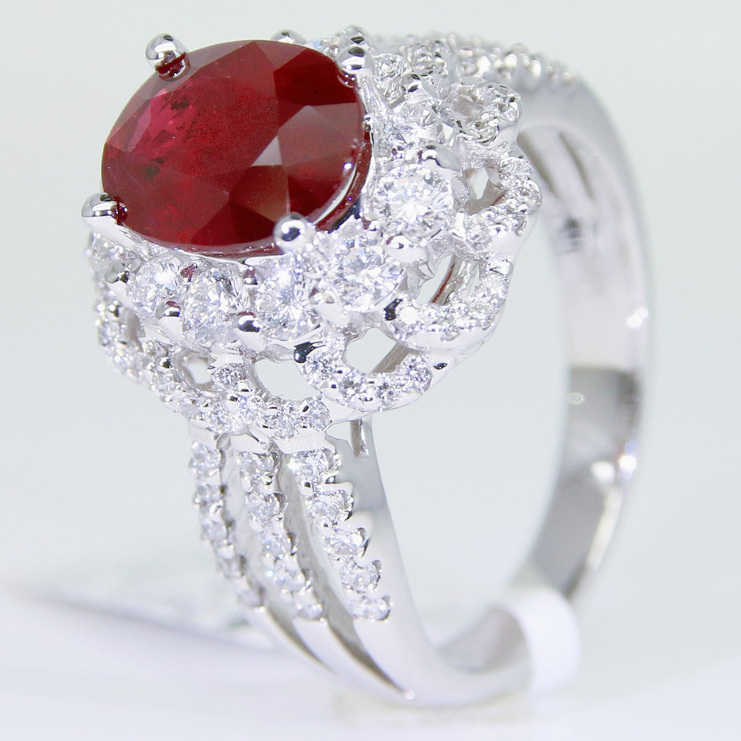 紅寶石女戒 2克拉 RG00236