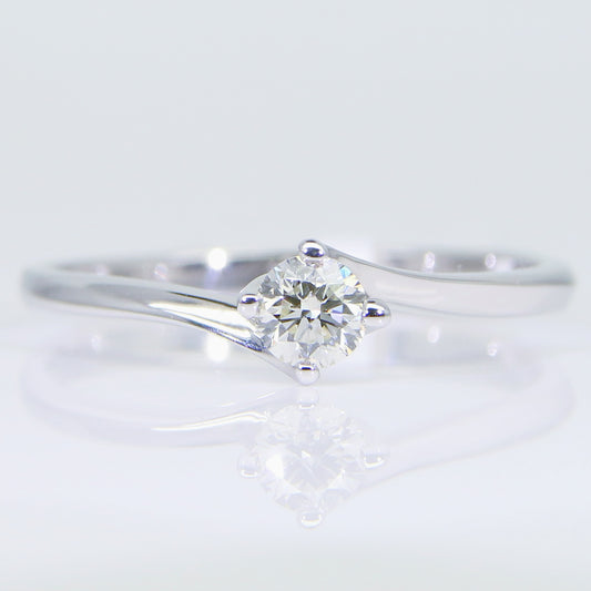 交織鑽戒 18分 DG01513