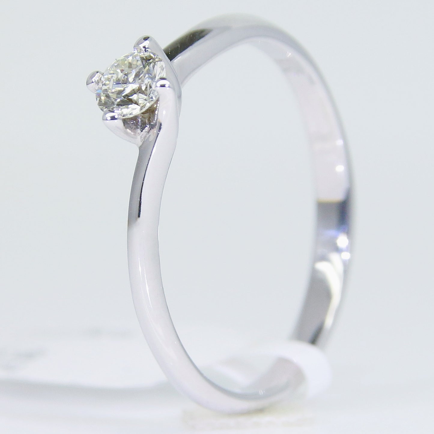 交織鑽戒 18分 DG01513