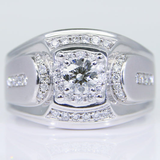 鑽石男戒 30分 組合鑽 空台 DM00692