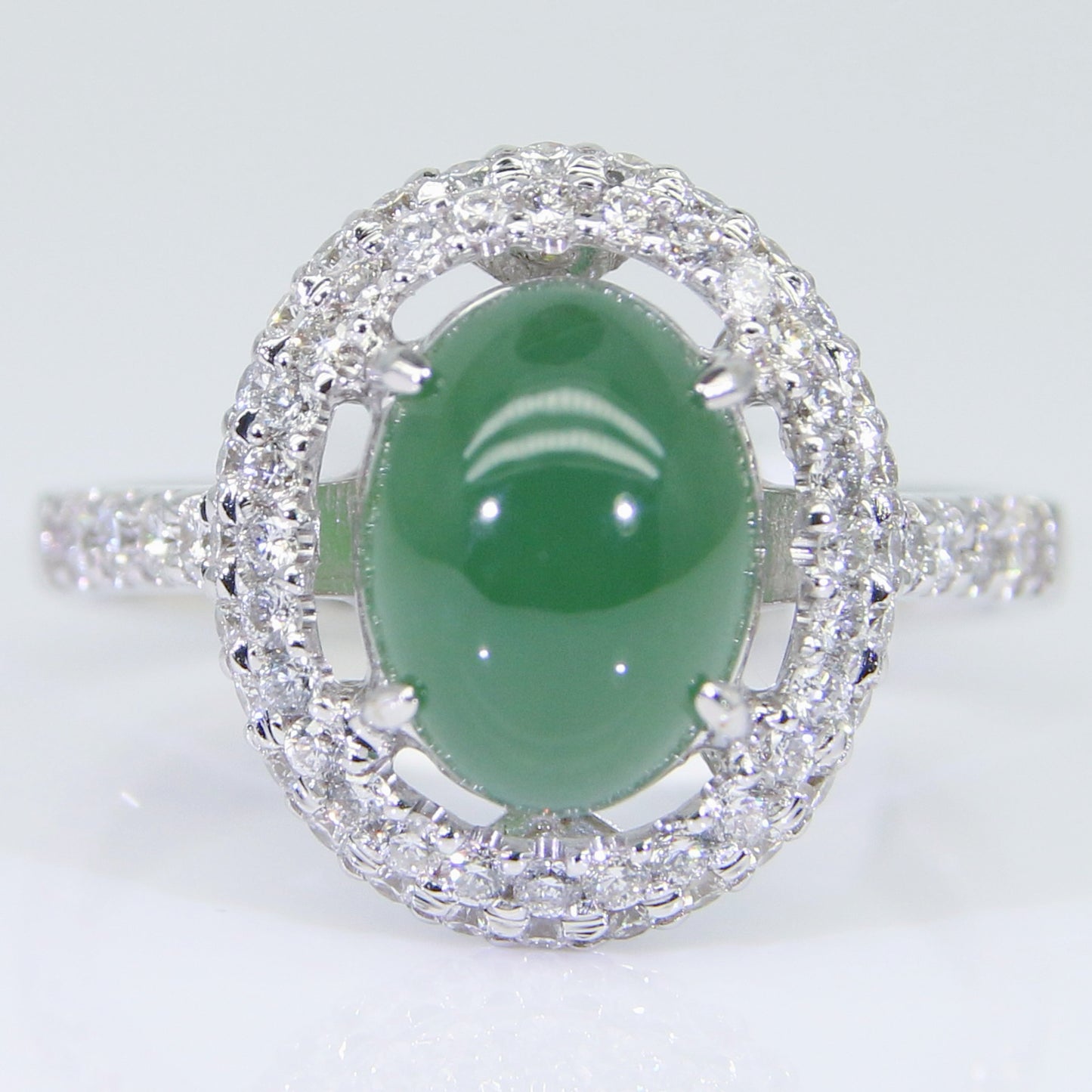 翡翠女戒 2克拉 JG00435