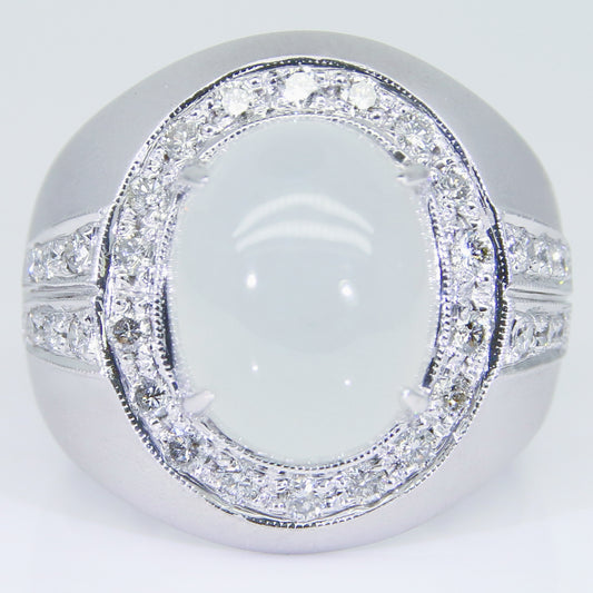 翡翠男戒 8克拉 JM00050