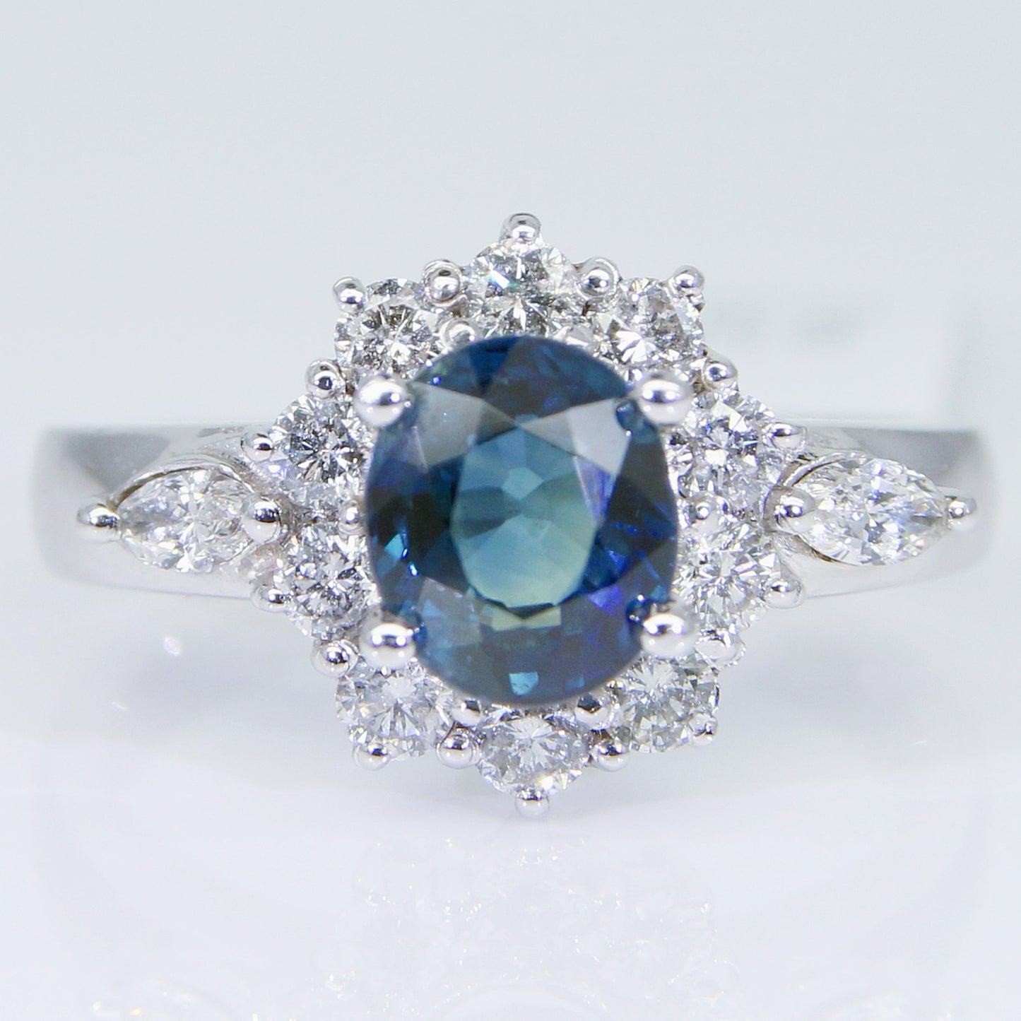 藍寶石女戒 1克拉 SG00003