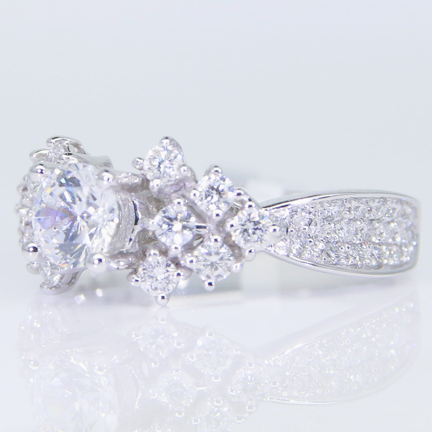 鑽石女戒 空台 DG01027