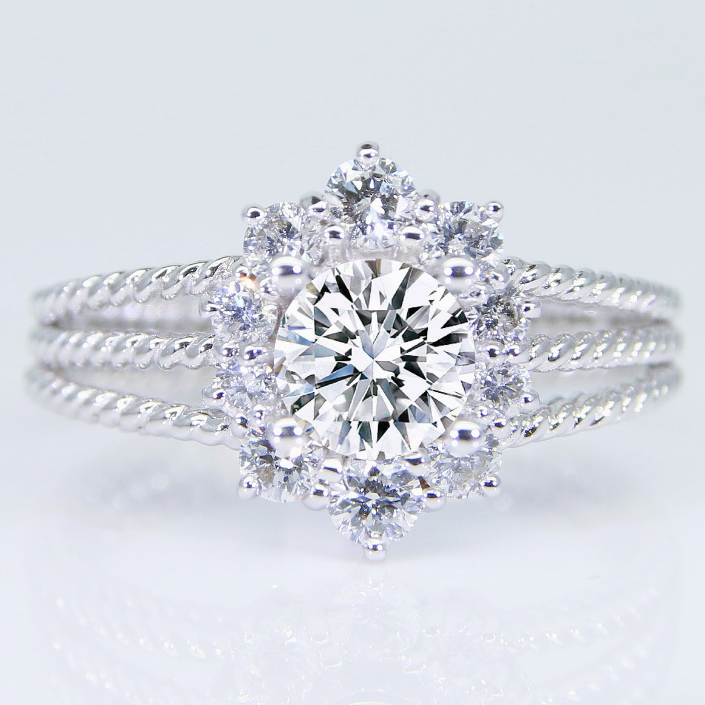 鑽石女戒 空台 DG00504