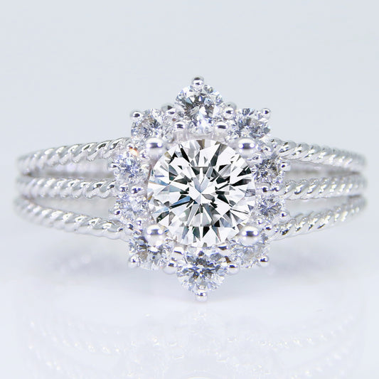 鑽石女戒 空台 DG00504