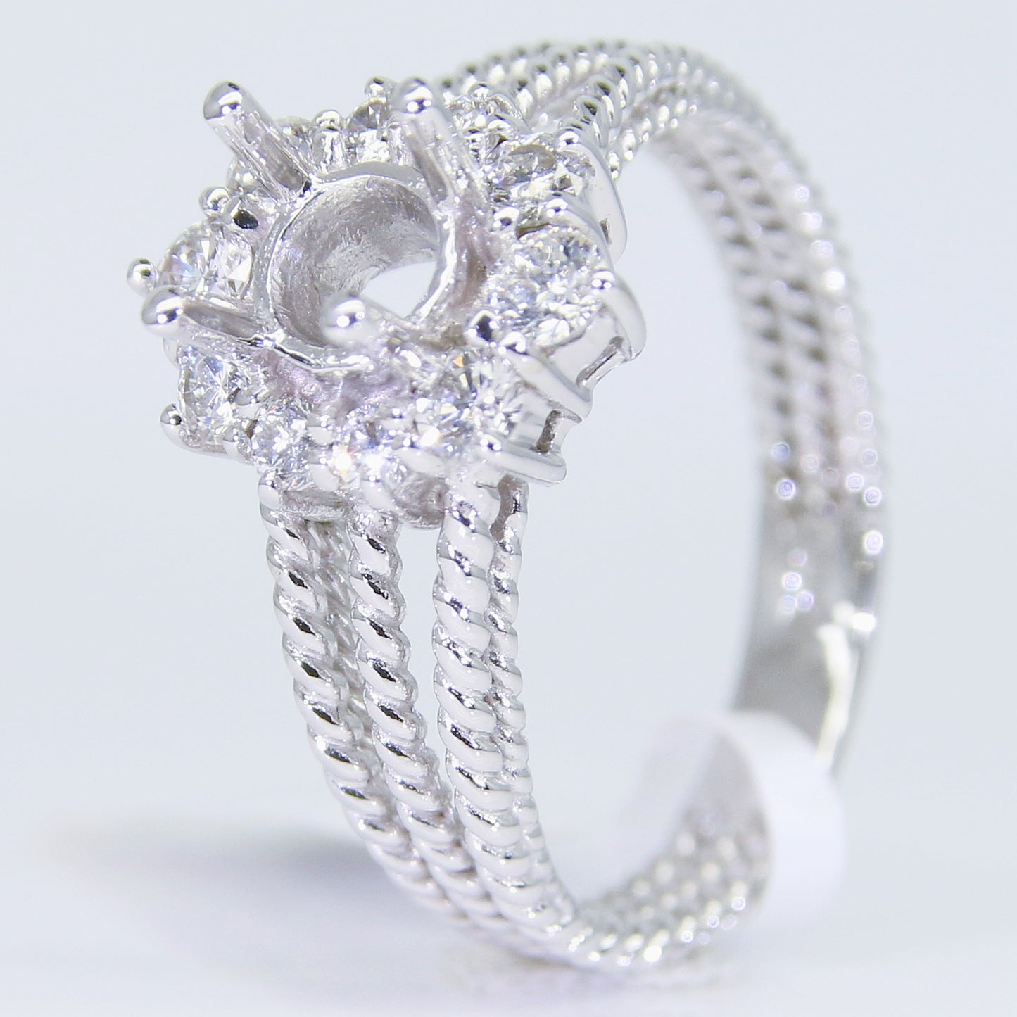 鑽石女戒 空台 DG00504