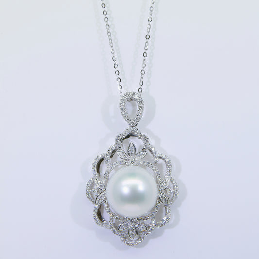 南洋白珍珠 墜子 15mm PD00014