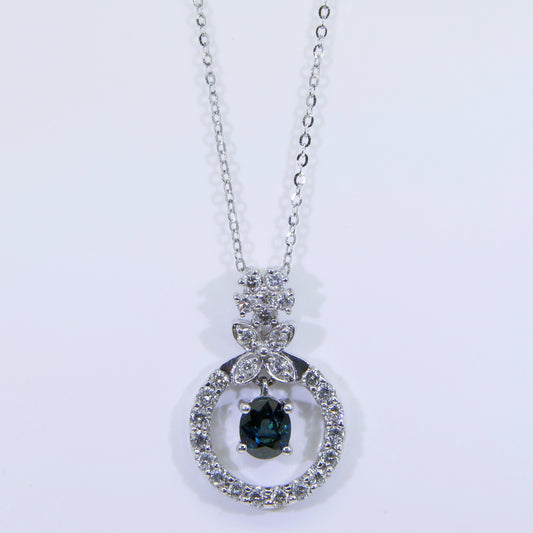 藍寶石墜子 1克拉 SD00164