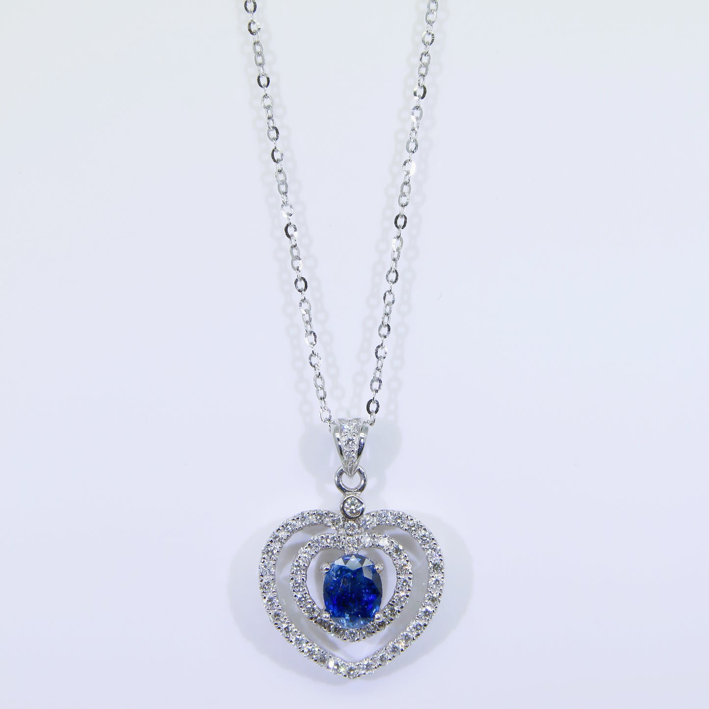 藍寶石墜子 錫蘭 皇家藍 1克拉 SD00244