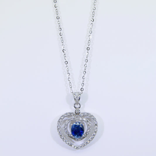 藍寶石墜子 錫蘭 皇家藍 1克拉 SD00244