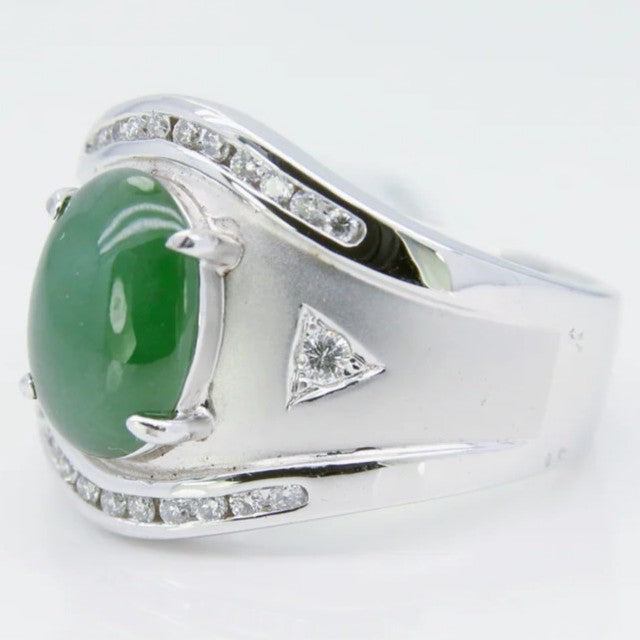 翡翠男戒 JM00040