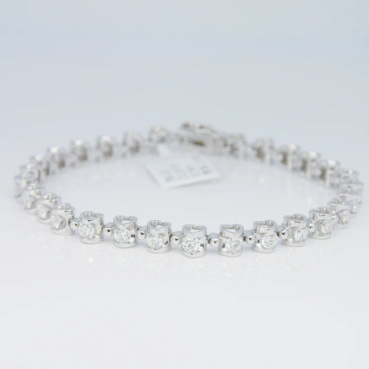 鑽石手鍊 心形 D200038