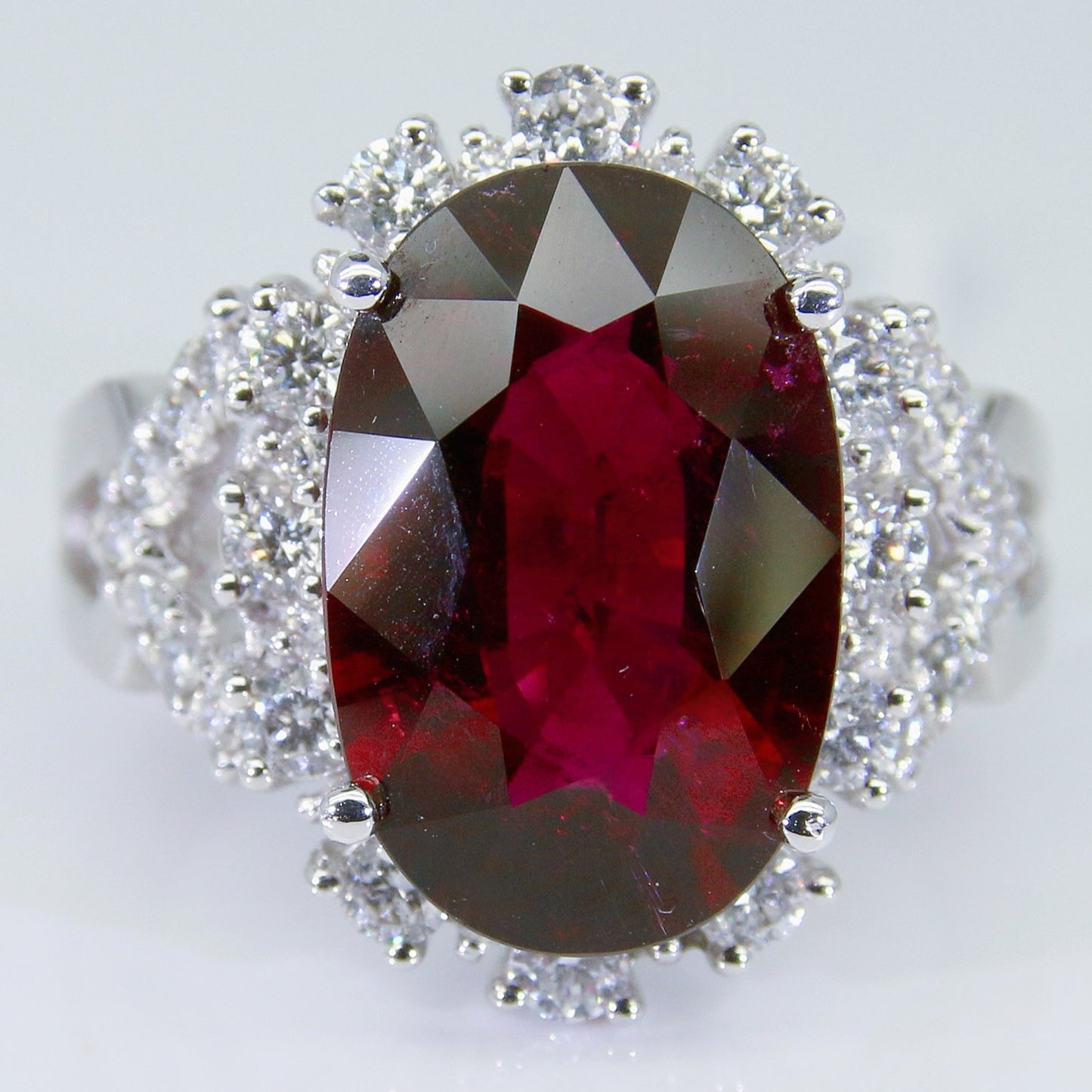 碧璽戒指 紅 6克拉 KG00021