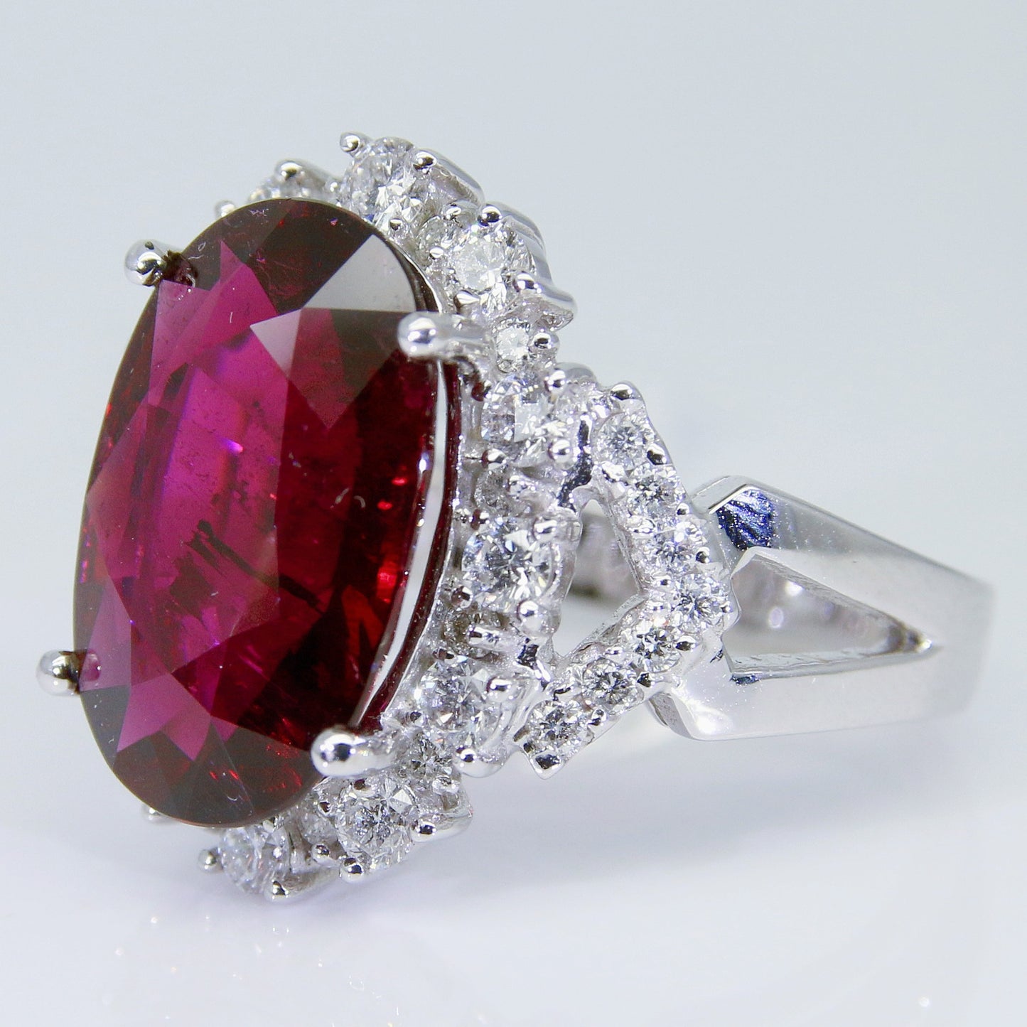 碧璽戒指 紅 6克拉 KG00021