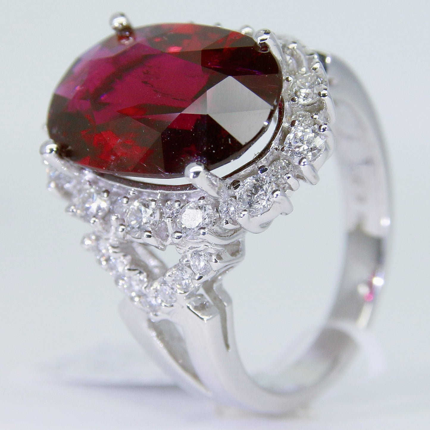 碧璽戒指 紅 6克拉 KG00021