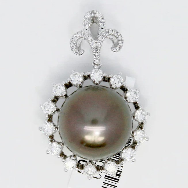 大溪地黑珍珠 墜子 15mm PD00070