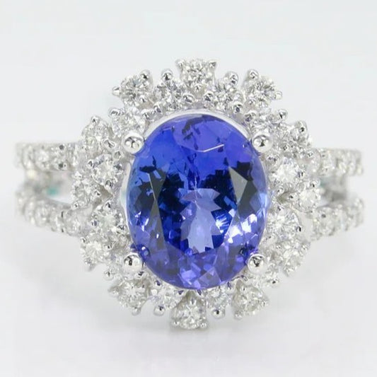 丹泉石戒指 GIA 3克拉 UG00012