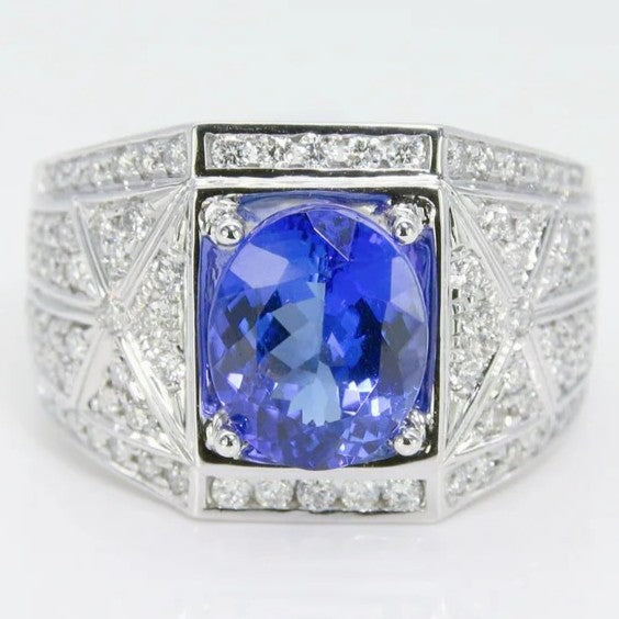 丹泉石戒指 GIA 3克拉 UM00005