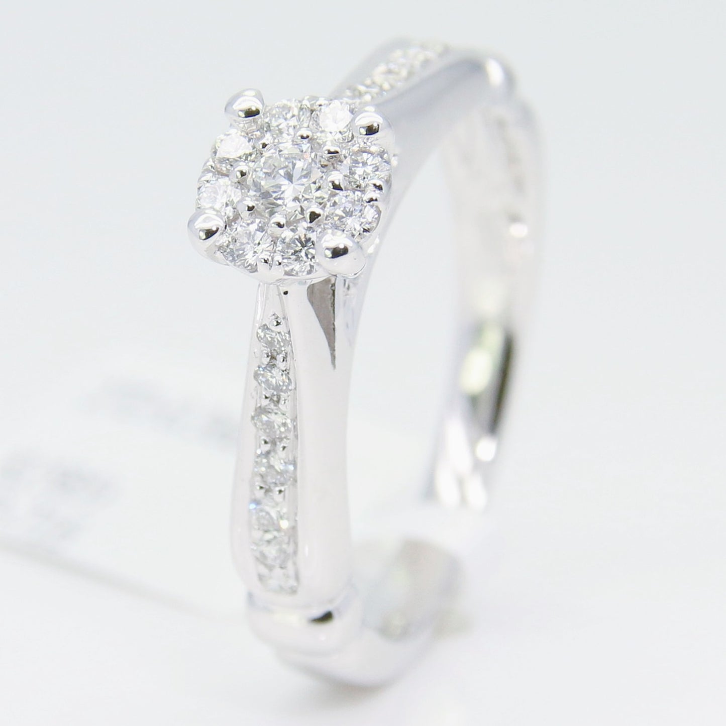 永恆鑽戒 經典四爪鑲 組合鑽 空台  DG01570