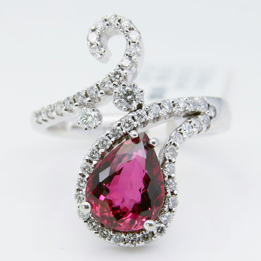 碧璽戒指 紅 2克拉 KG00030