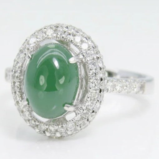 翡翠女戒 2克拉 JG00435