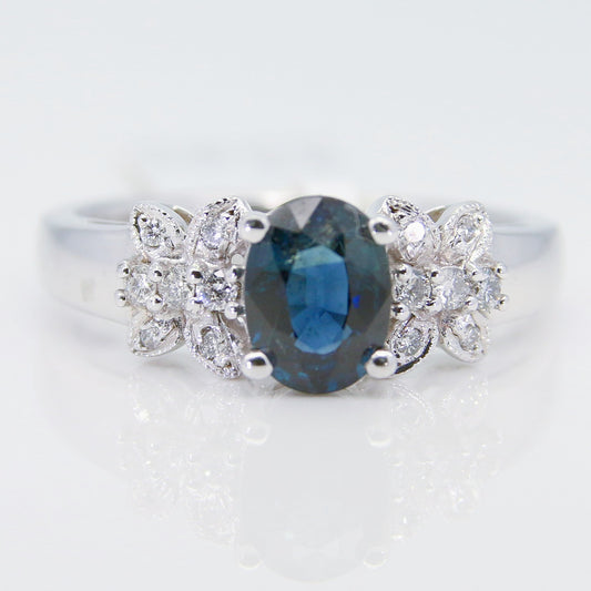 藍寶石女戒 1克拉 SG00062