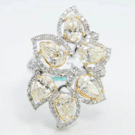 花語之約鑽戒 設計款 水滴形 DG00456