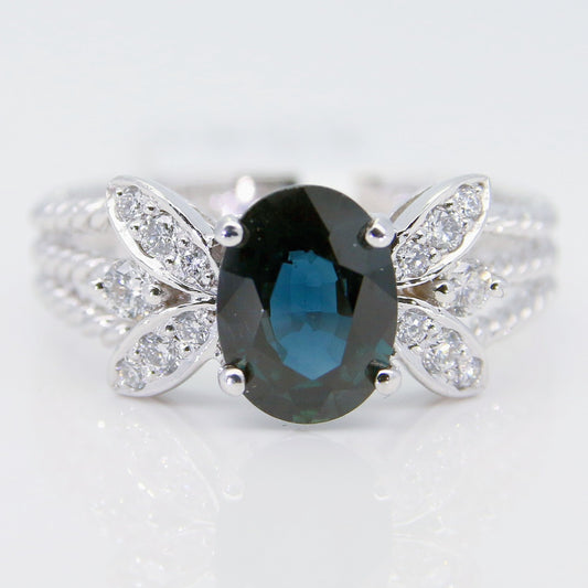 藍寶石女戒 1克拉 SG00513