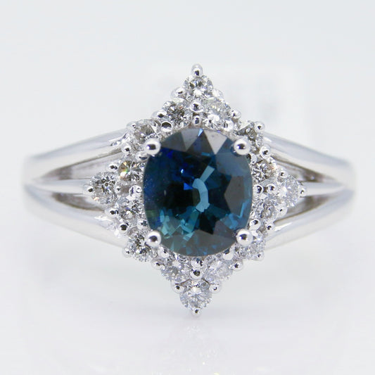 藍寶石女戒 1克拉 SG00021