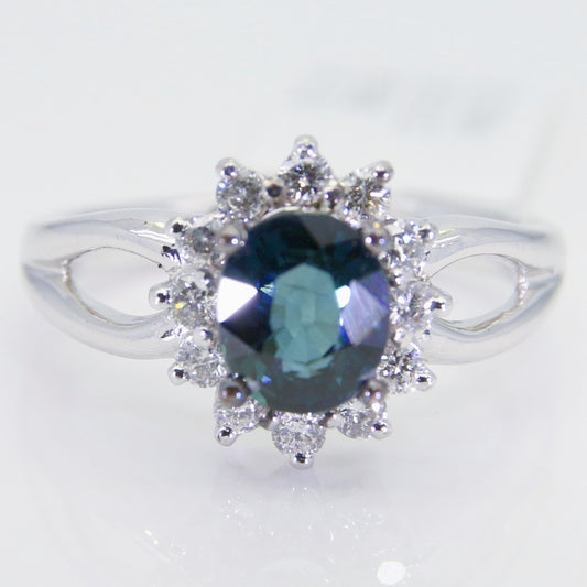 藍寶石女戒 1克拉 SG00385