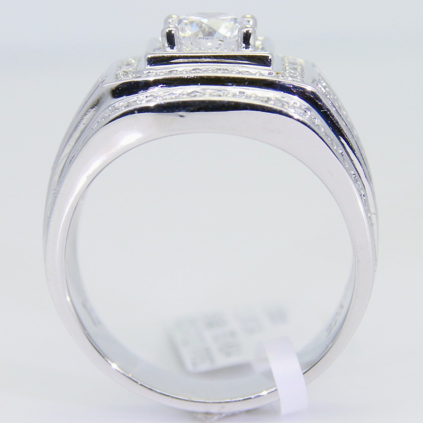 培育鑽石 1克拉 鑽石男戒 DM00719